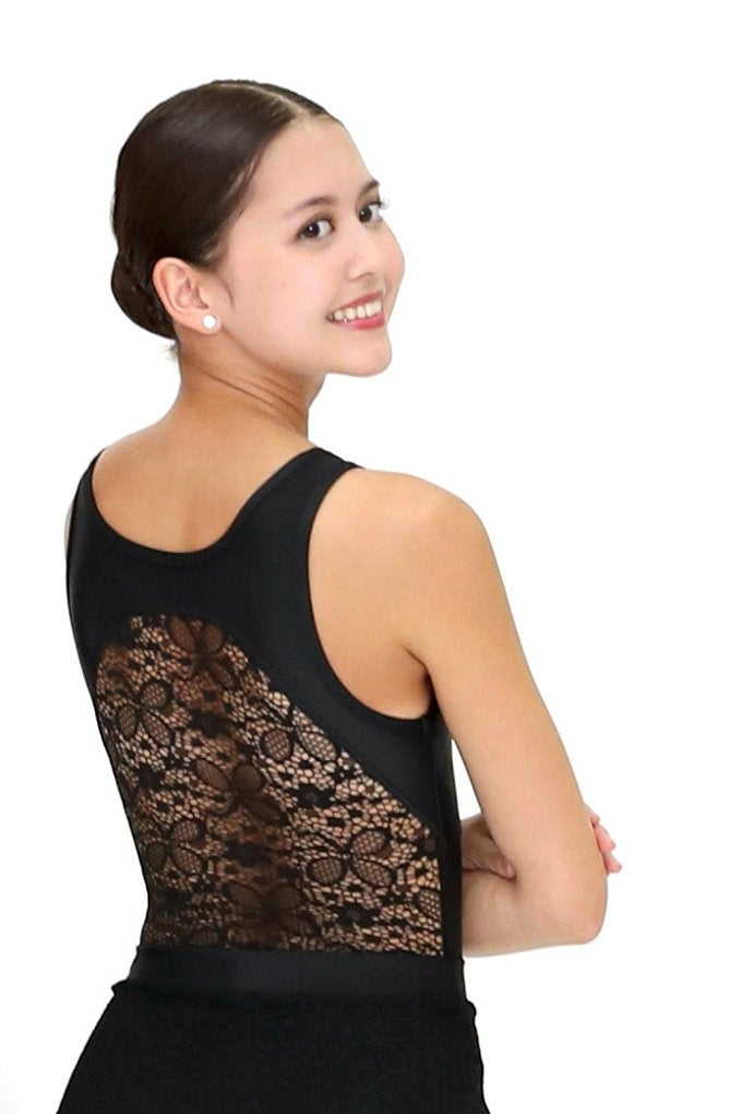 CHARIS in Hana Lace · Black