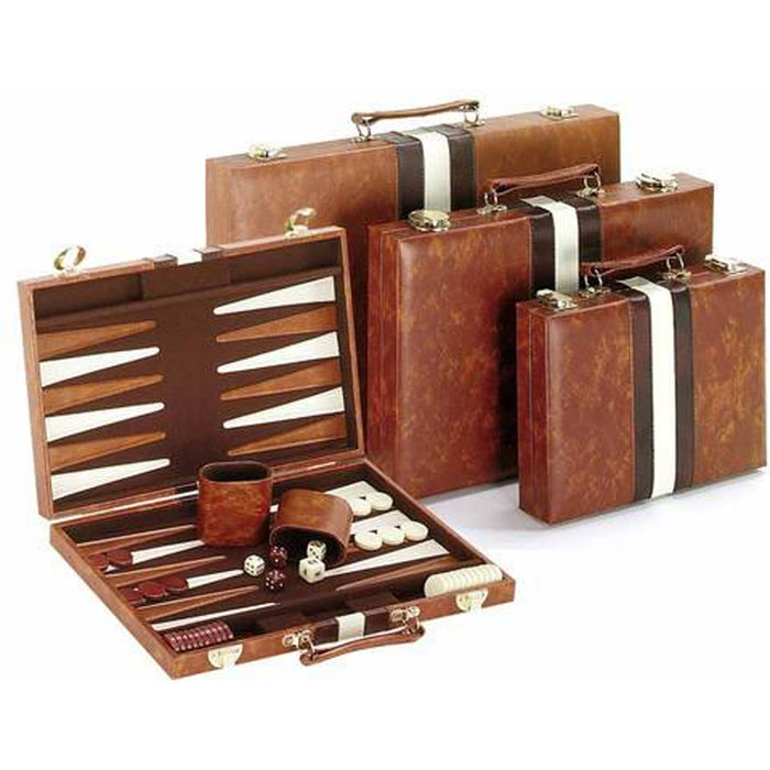 CHH Games 11" Vinyl Backgammon Set - Lexington Luggage