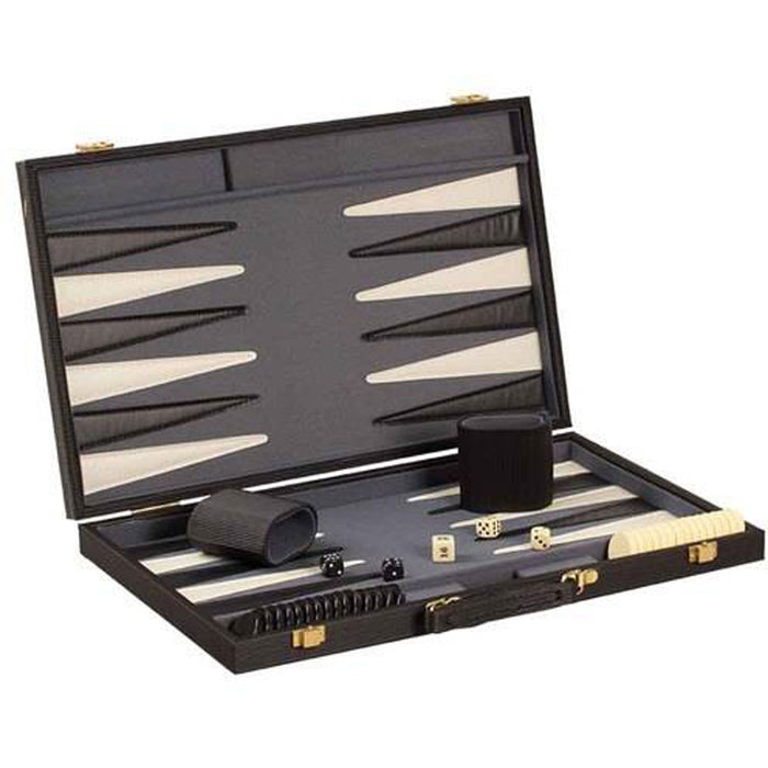 CHH Games 18" Modern Backgammon Set - Lexington Luggage
