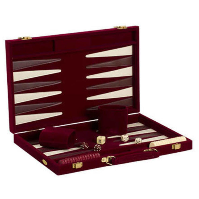 CHH Games 18" Velvet Backgammon Set - Lexington Luggage