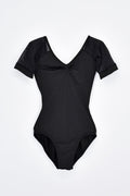 CHLOE CoreKnit™ Sleeve Leotard