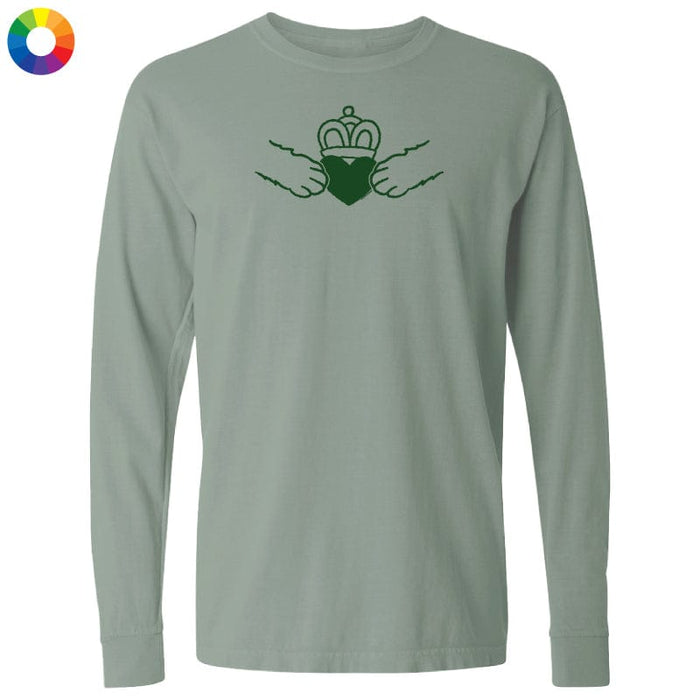 Claddagh Dog - Classic Long-Sleeve T-Shirt