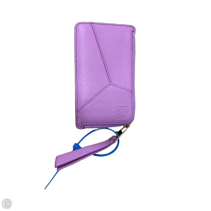 Clearance-Wallet Luxury Designer By Loewe, Size: Small