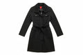 Coat Trench Coat By Esprit In Black, Size: L