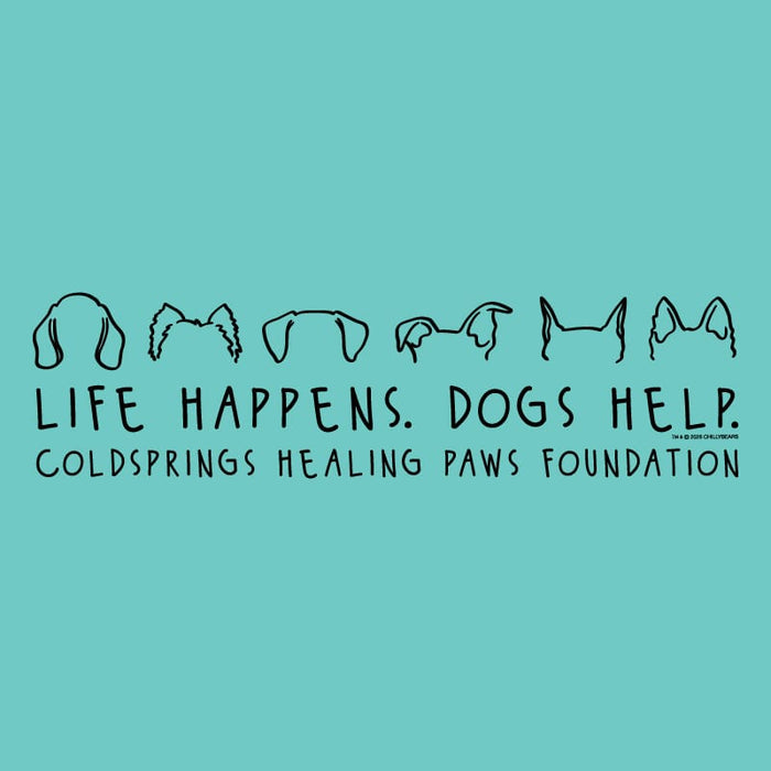 ColdSpring Healing Paws Foundation - Ladies T-Shirt V-Neck