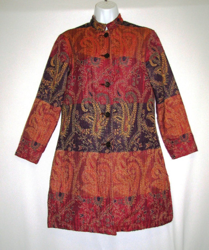 Coldwater Creek Bohemian Gypsy Boho Jacket Size XS