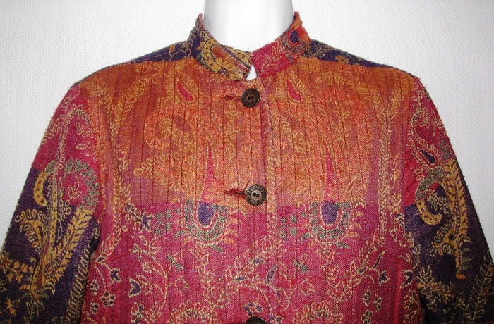 Coldwater Creek Bohemian Gypsy Boho Jacket Size XS