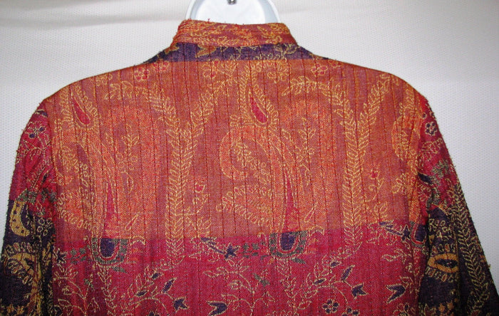 Coldwater Creek Bohemian Gypsy Boho Jacket Size XS
