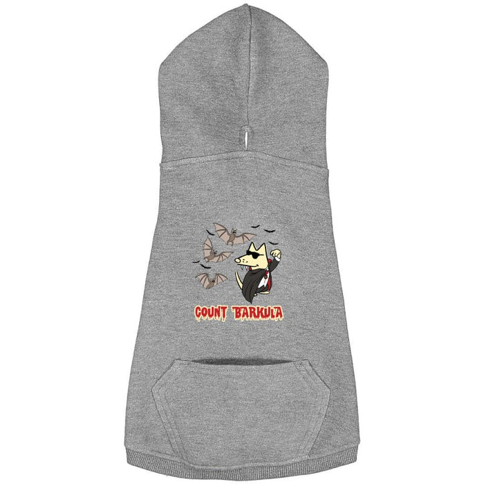 Count Barkula Dog Fleece Hoodie