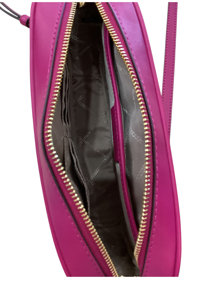 Crossbody Designer By Michael Kors In Brown & Pink, Size:Medium