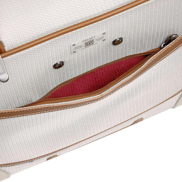 Delsey Chatelet Air 2.0 2 Wheel Under-Seater - zippered pocket