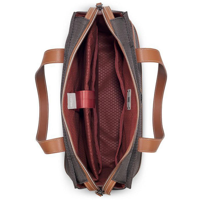 Delsey Chatelet Air 2.0 Shoulder Bag - brown inside