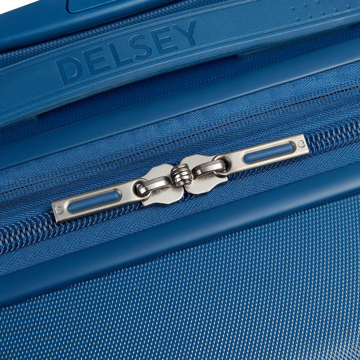 Delsey Comete 2.0 24" Expandable Spinner Upright - locking zipper pulls