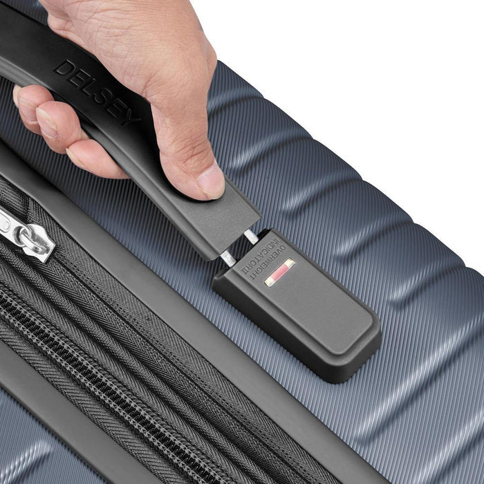 Delsey Cruise 3.0 24" Expandable Spinner - overweight indicator