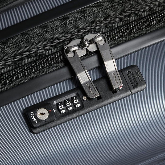 Delsey Cruise 3.0 Expandable Spinner Carry On - tsa lock