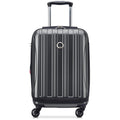 Delsey Helium Aero 19" International Expandable Carryon Spinner - steel grey