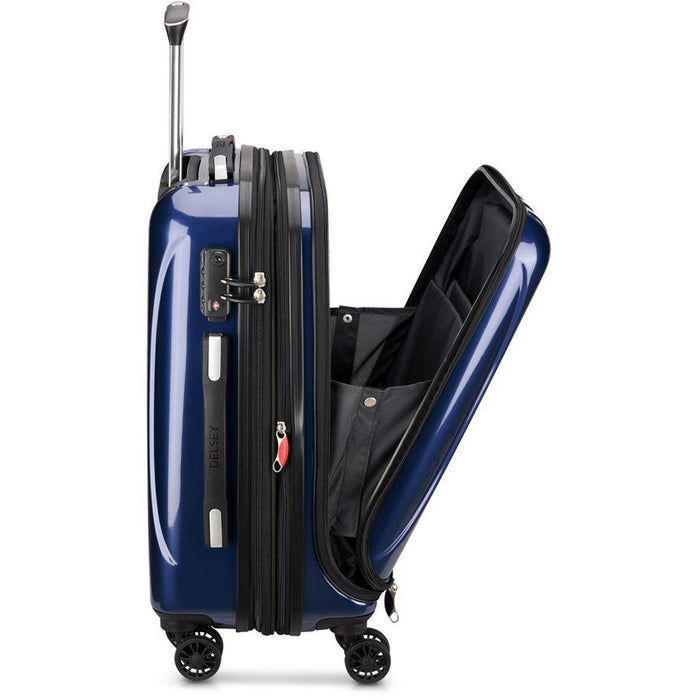 Delsey Helium Aero 19" International Expandable Carryon Spinner - front pocket