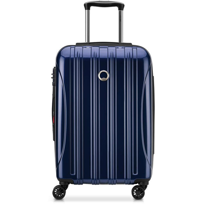 Delsey Helium Aero 21" Expandable Carryon Spinner - metallic Blue
