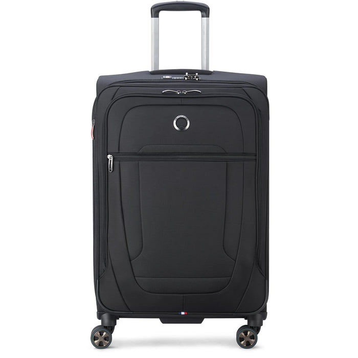 Delsey Helium DLX 25" Expandable Spinner Upright - black
