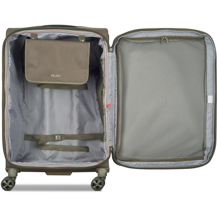Delsey Helium DLX 25" Expandable Spinner Upright - inside
