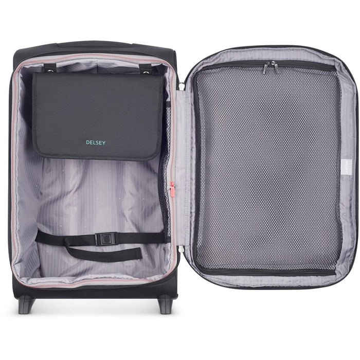 Delsey Helium DLX Expandable 2 Wheel Carry On - inside