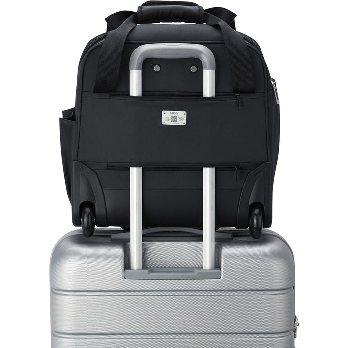 Delsey Sky Max 2.0 2-Wheel Under Seat Tote - rear sleeve