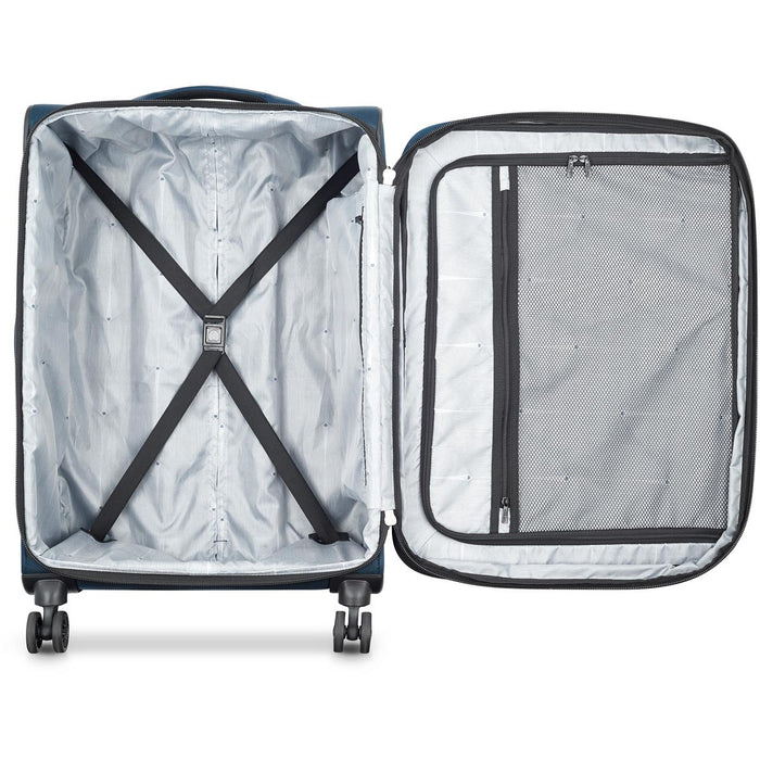 Delsey Sky Max 2.0 24" Expandable Spinner Upright - blue inside