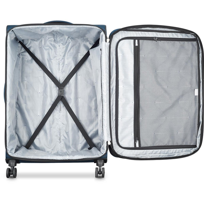 Delsey Sky Max 2.0 28" Expandable Spinner Upright - blue inside