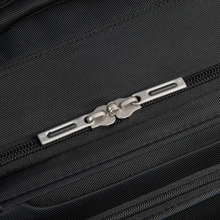 Delsey Sky Max 2.0 Expandable 2 Wheel Carry On - locking zipper pulls