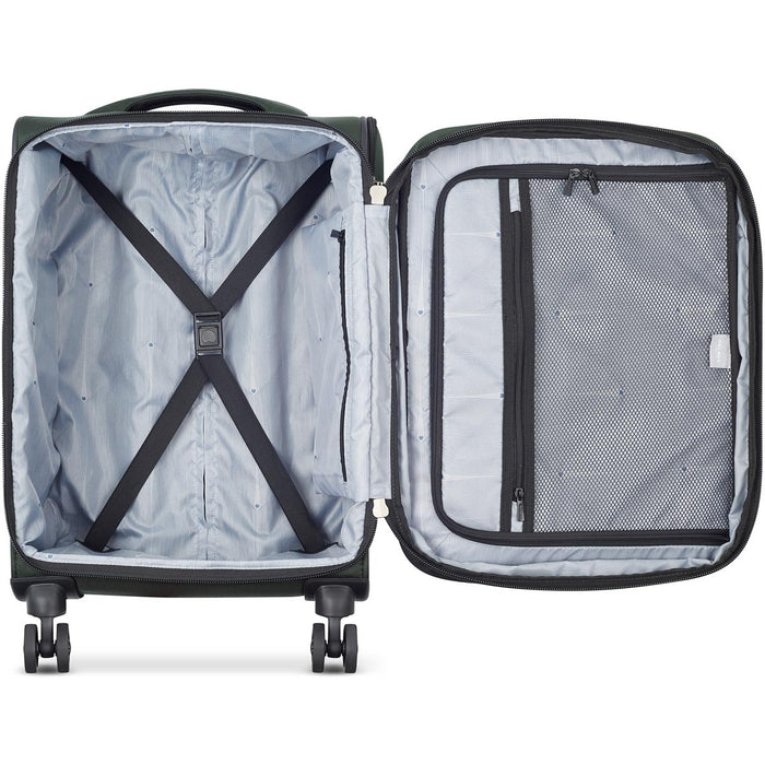 Delsey Sky Max 2.0 Expandable Spinner Carry On - green inside