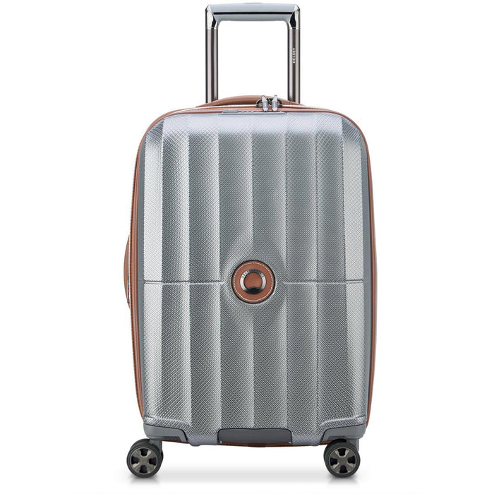 Delsey St. Tropez 21" Carry On Expandable Spinner - platinum