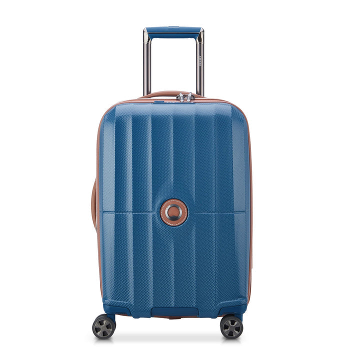 Delsey St. Tropez 21" Carry On Expandable Spinner - navy