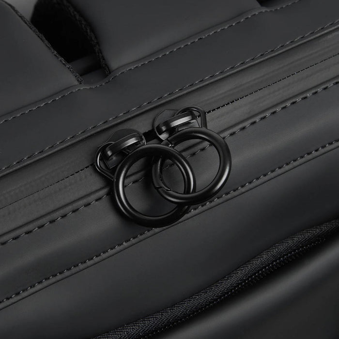 Delsey Turenne Backpack - locking zipper pulls