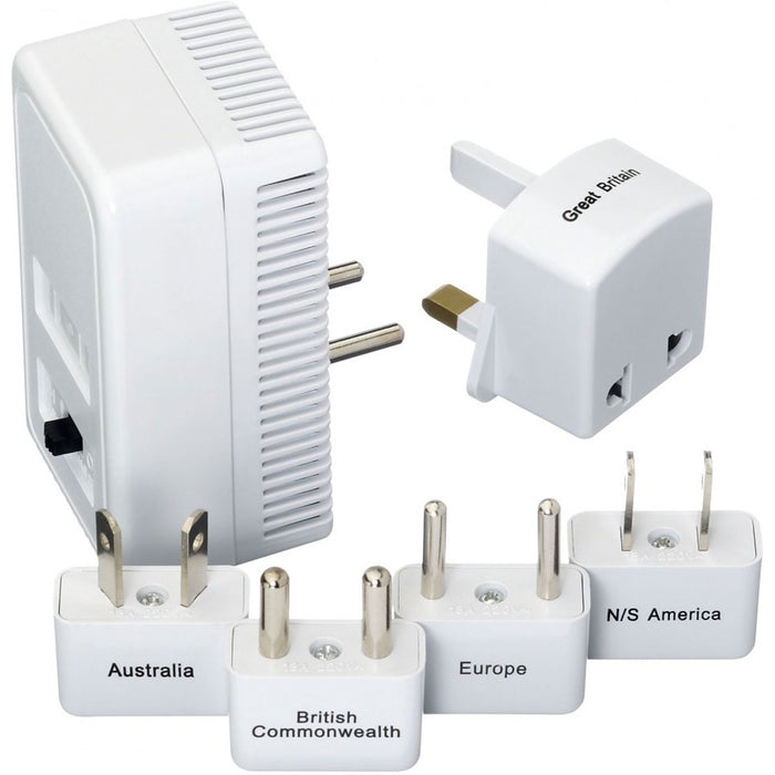 Design Go Worldwide Adapter Kit + Converter - Lexington Luggage