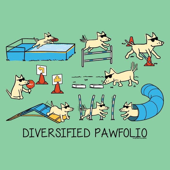 Diversified Pawfolio Agility - Classic Long-Sleeve T-Shirt