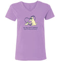 Dogs are Deserving Rescue - Ladies T-Shirt V-Neck