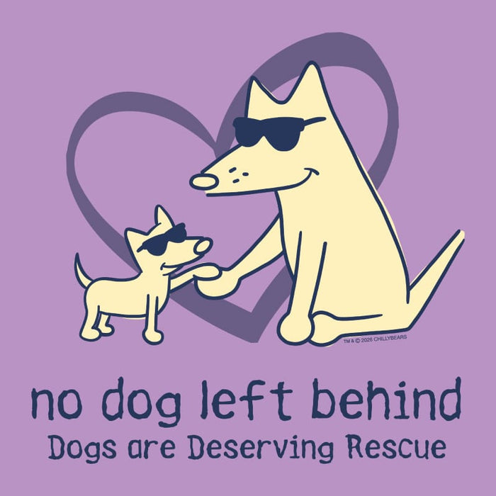 Dogs are Deserving Rescue - Ladies T-Shirt V-Neck