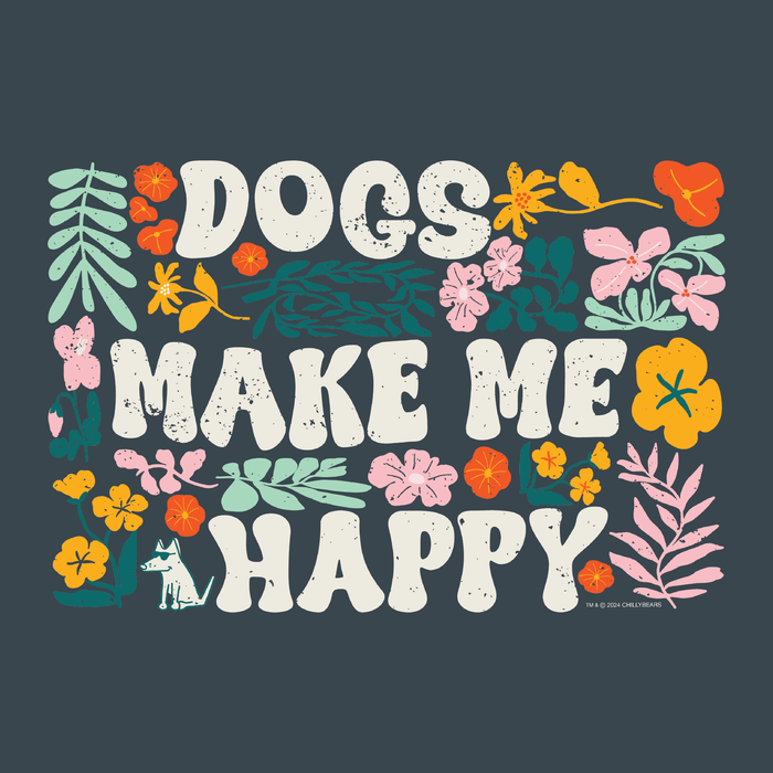 Dogs Make Me Happy - Garage Sale Classic Tee