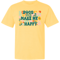 Dogs Make Me Happy - Garage Sale Classic Tee