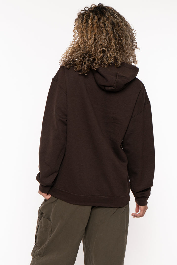 Don't Burst My Bubble - Bobby Jack Hoodie -Brown