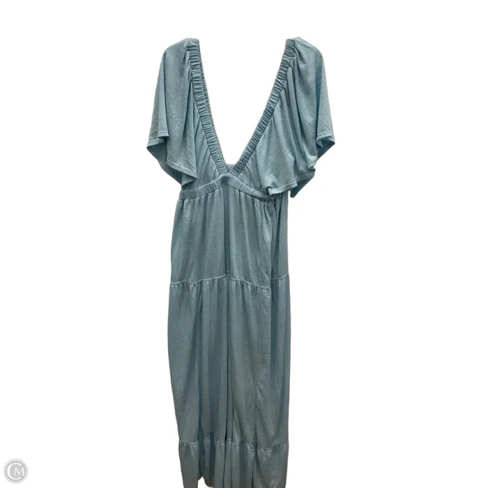 Dress Casual Maxi By Free People In Blue, Size: L
