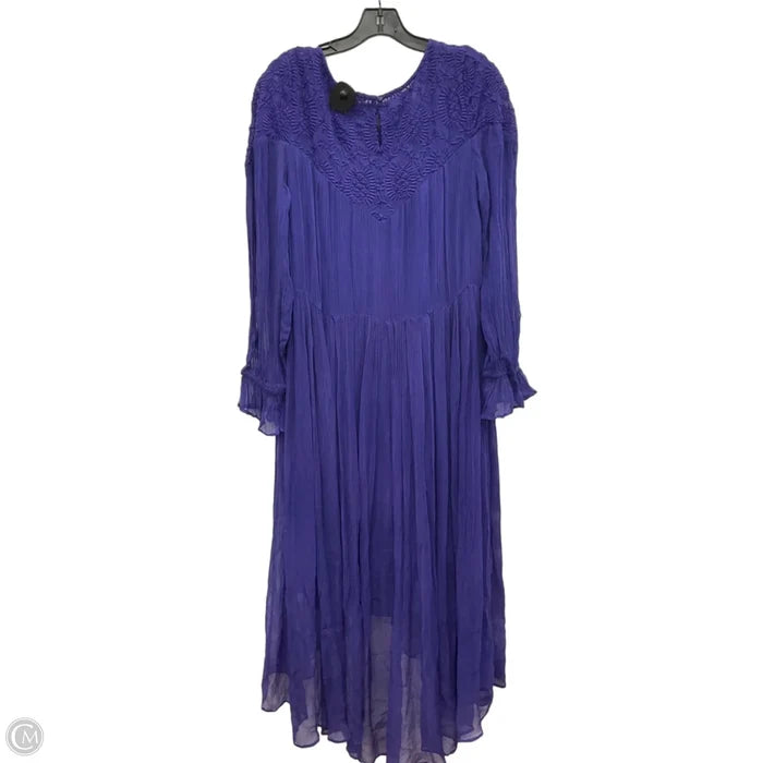 Dress Casual Maxi By Sundance In Purple, Size: L