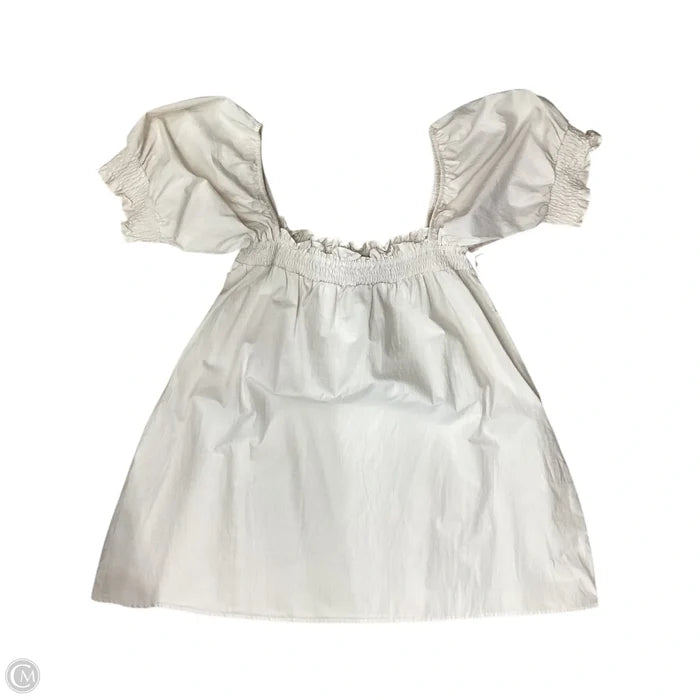 Dress Casual Midi By Clothes Mentor In Cream, Size: S