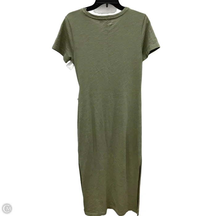 Dress Casual Midi By Nation In Green, Size: S