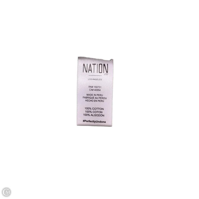 Dress Casual Midi By Nation In Green, Size: S