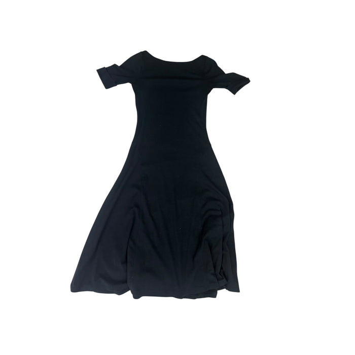 Dress Casual Midi By Ralph Lauren Black Label In Black, Size:Xs
