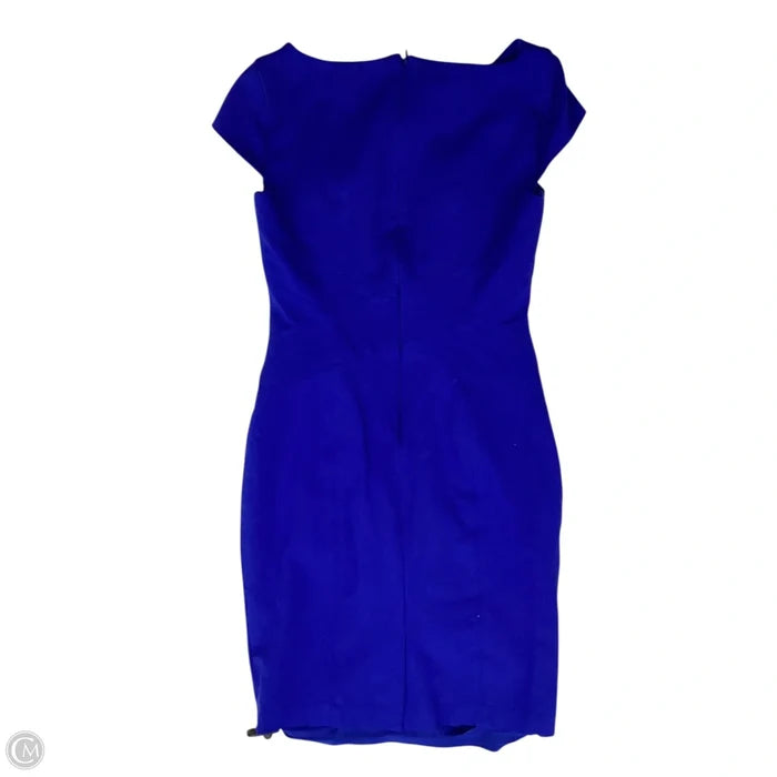 Dress Casual Midi By White House Black Market In Blue, Size: S