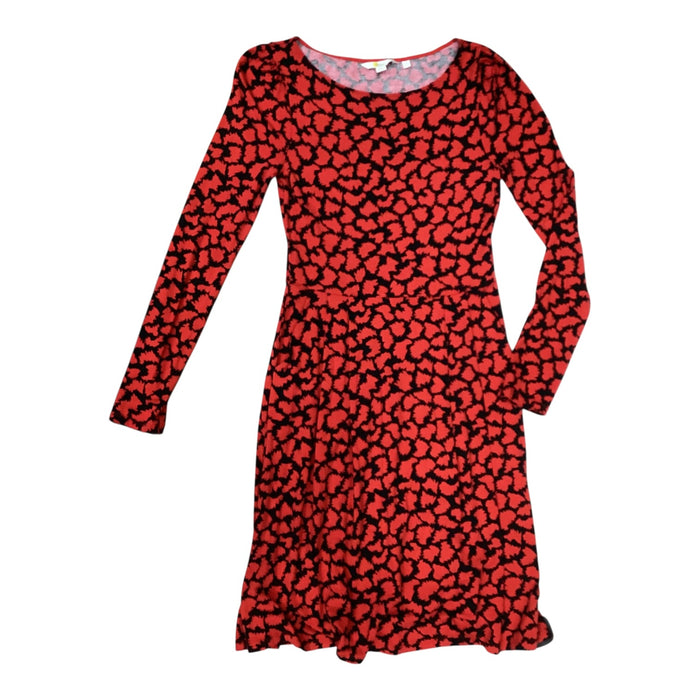 Dress Casual Short By Boden In Black & Red, Size:M