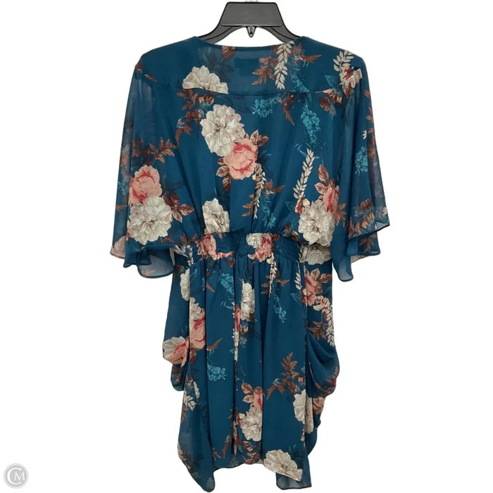 Dress Casual Short By City Chic In Floral Print, Size: L