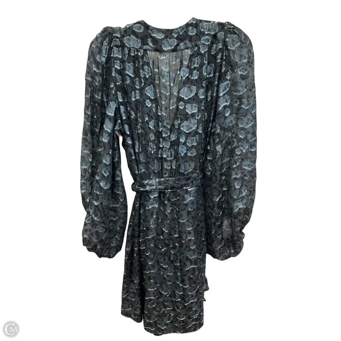 Dress Casual Short By Cma In Black & Blue, Size: M